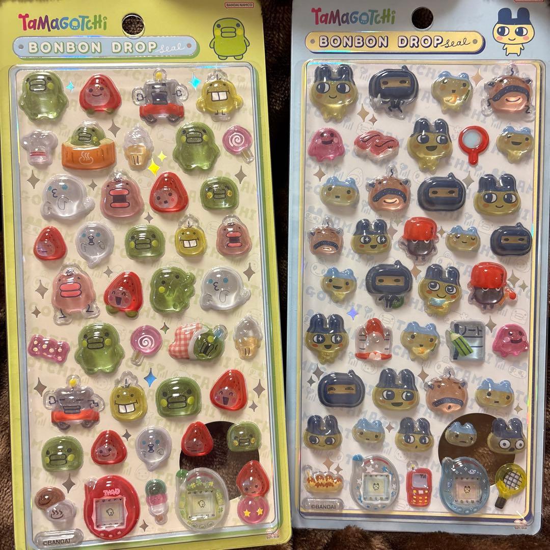 正規品　ボンボンドロップシール　たまごっち　4点セット