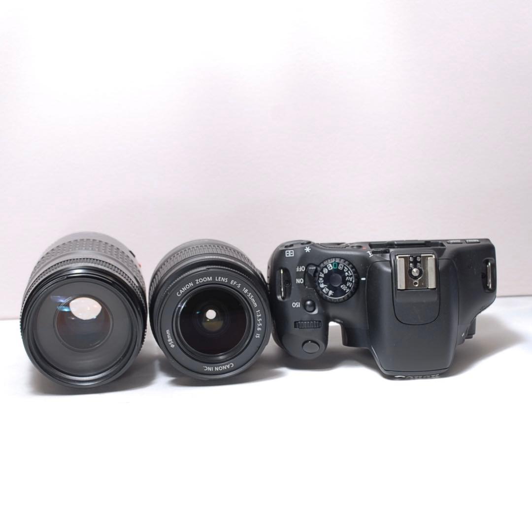 スポーツ観戦に✨Canon Kiss X4✨ダブルレンズ✨スマホ転送◎
