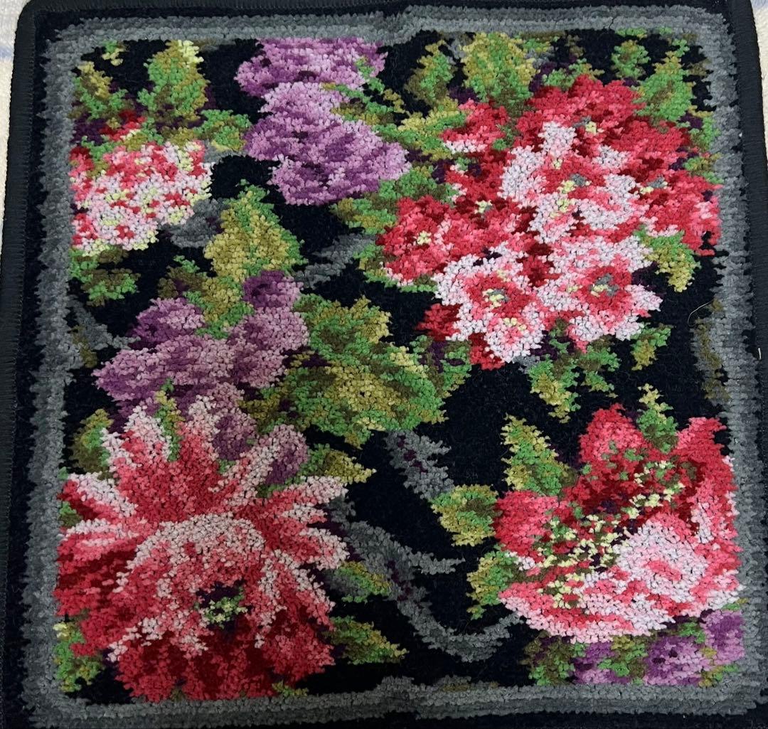 FEILER 花柄カフェエプロン&ハンカチ1枚おまけ付き