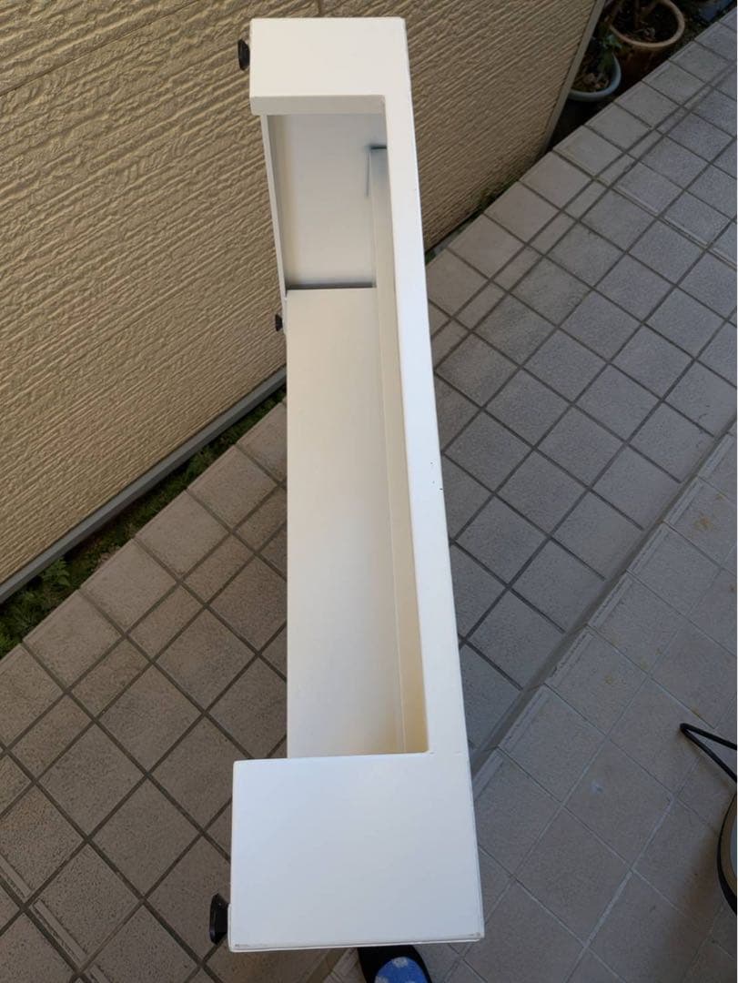 ホワイト リクライニングチェア用 高さアップ台 カートなし シフォン