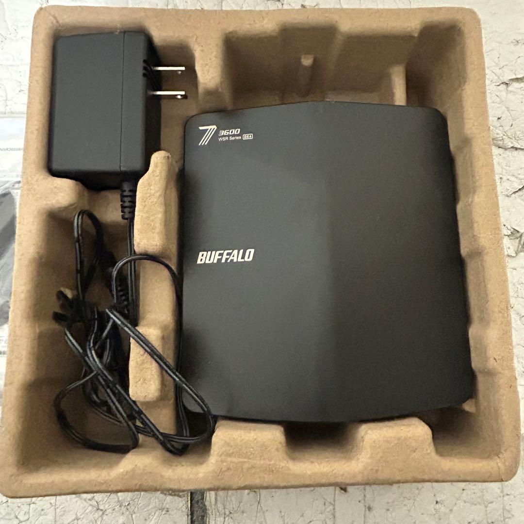 【美品】BUFFALO WSR3600BE4P/NBK Wi-Fi7
