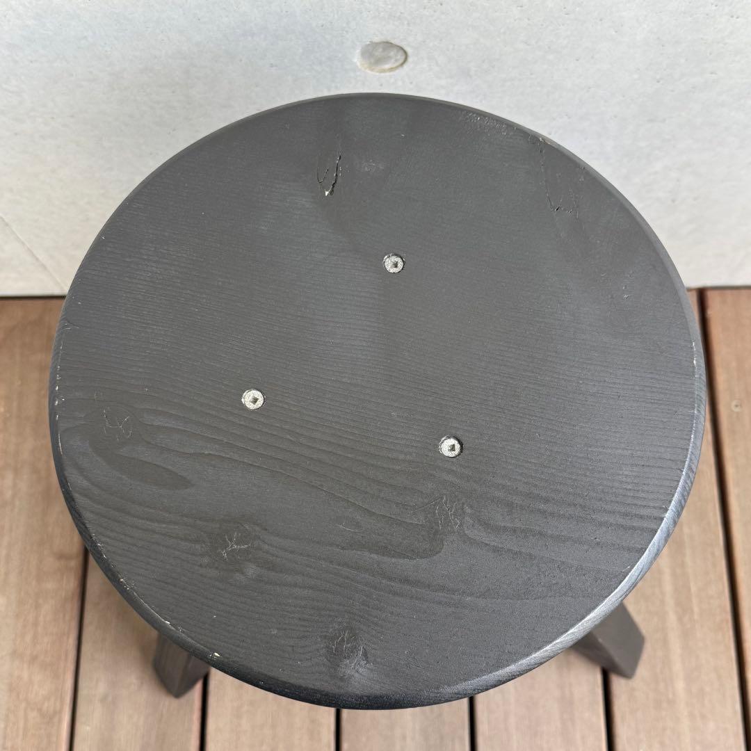 M&M カスタムパフォーマンス 木製スツール 椅子 チェア