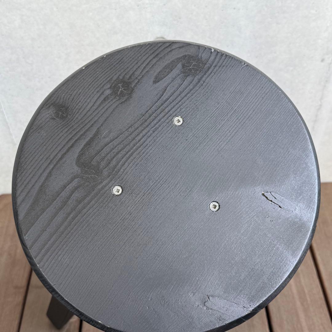 M&M カスタムパフォーマンス 木製スツール 椅子 チェア