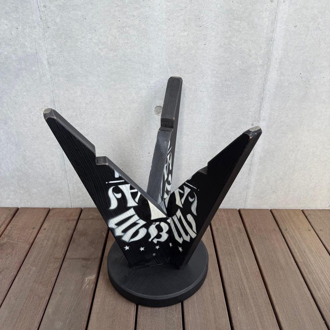 M&M カスタムパフォーマンス 木製スツール 椅子 チェア