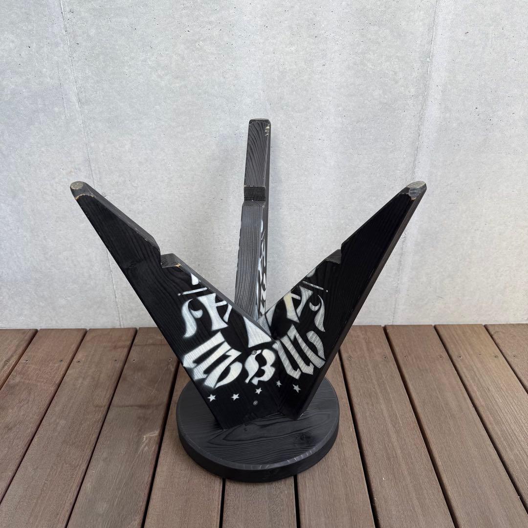 M&M カスタムパフォーマンス 木製スツール 椅子 チェア