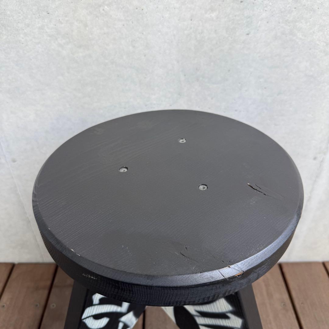 M&M カスタムパフォーマンス 木製スツール 椅子 チェア