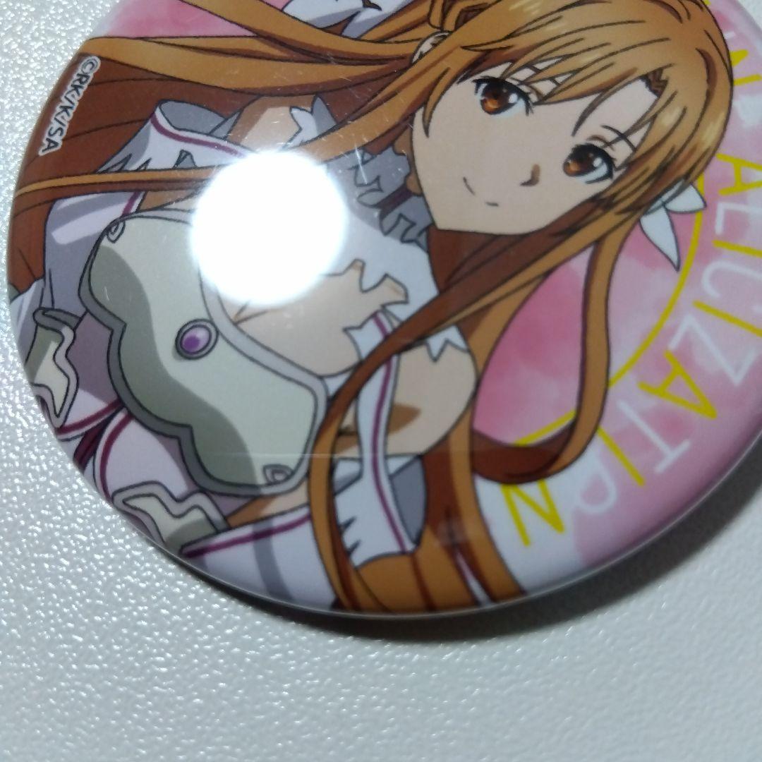 【ソードアート・オンライン】アスナ セガコラボカフェ 缶バッジ ②