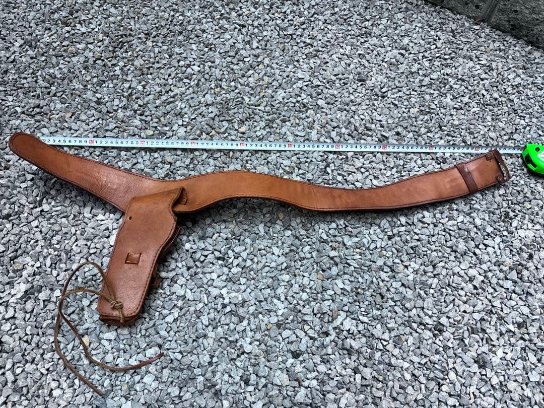 レザー ホルスター 右利き用 約100cm 値段交渉可能