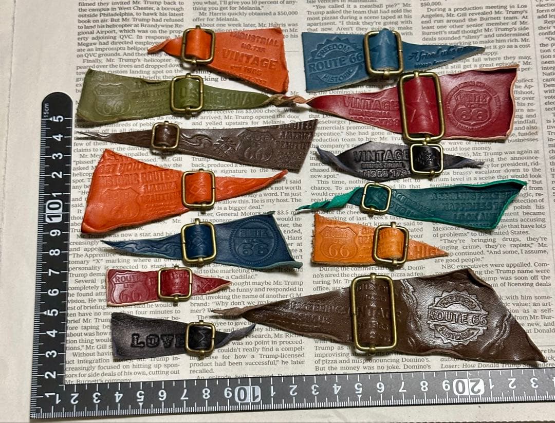 専用 革タグ レザータグ ハンドメイド