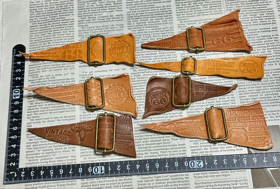 専用 革タグ レザータグ ハンドメイド