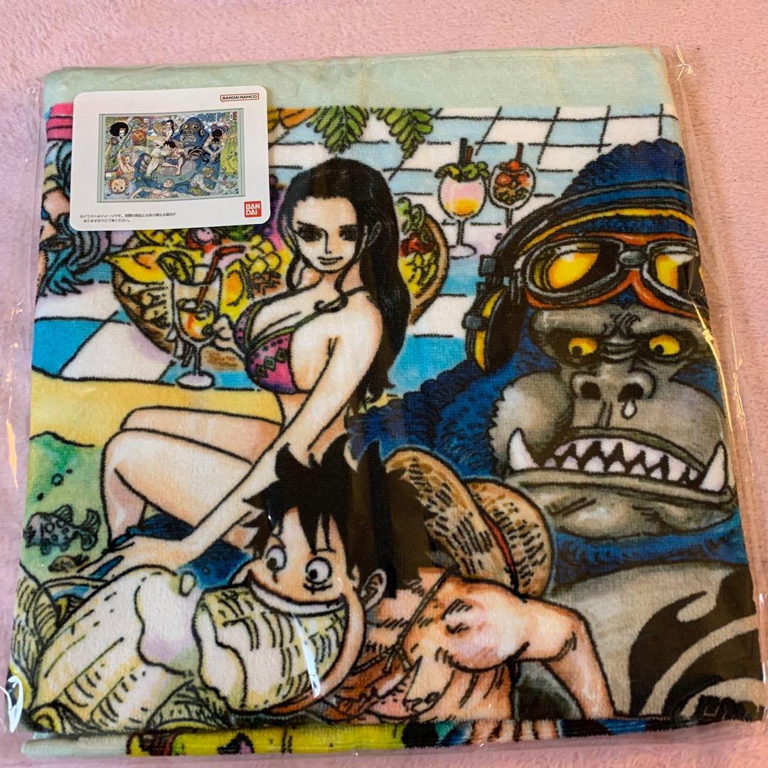 ワンピース BASE SHOP カラーウォークタオル ミント ナミ ロビン 水着