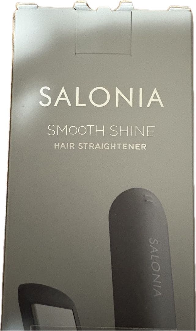 サロニア スムースシャイン ストレートヘアアイロン グレー 24mm