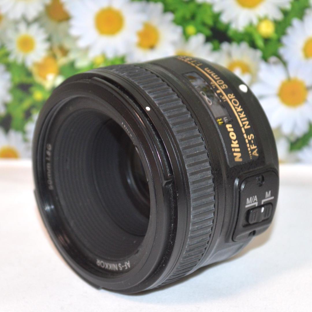 美品❤Nikon AF-S 50mm f/1.8G❤大人気単焦点レンズ❤