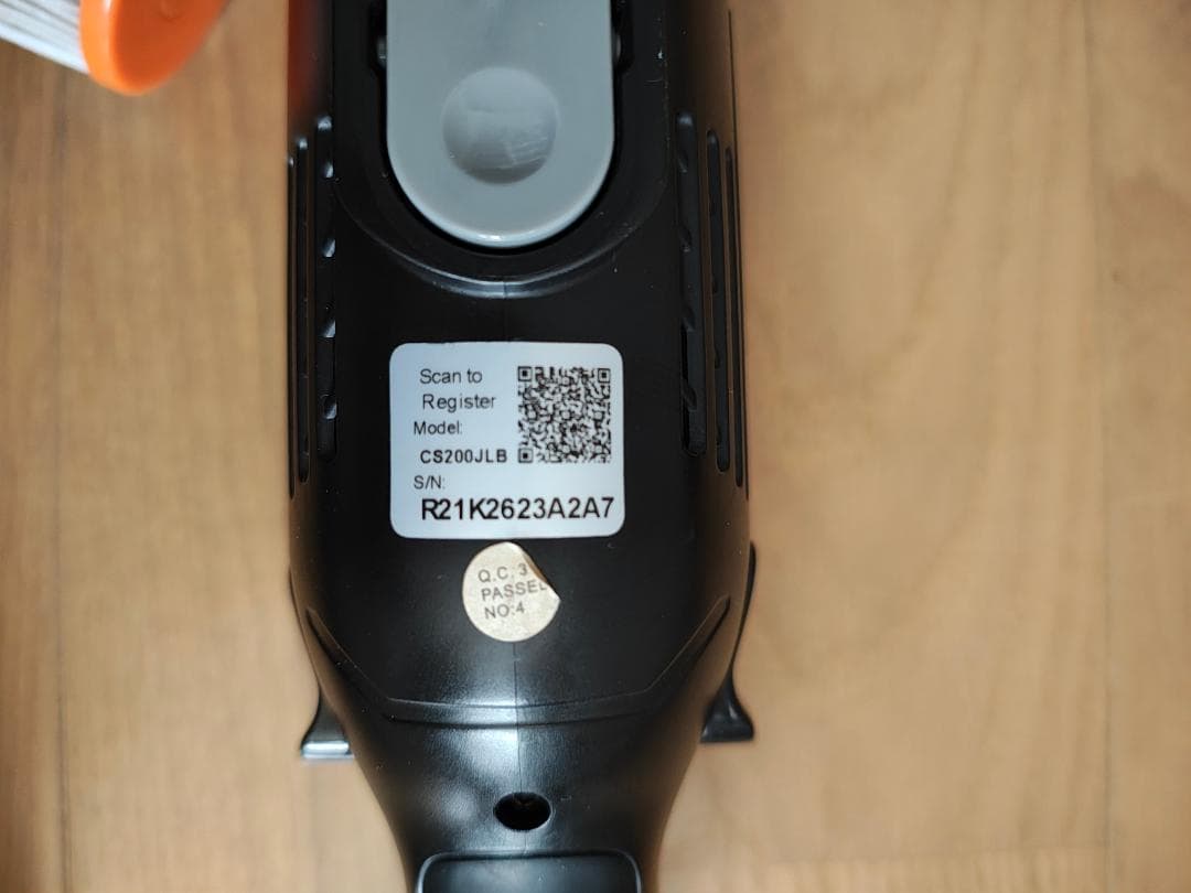 シャーク★CS200JLB★バッテリー新品と大差なし★12