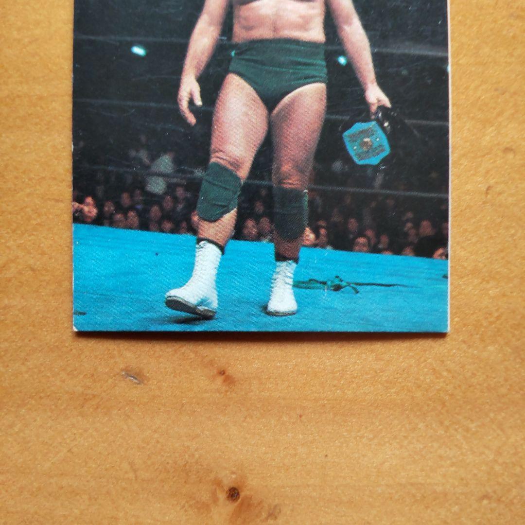 昭和レトロ 全日本プロレスミニカード 「No.1 ザ・デストロイヤー 」