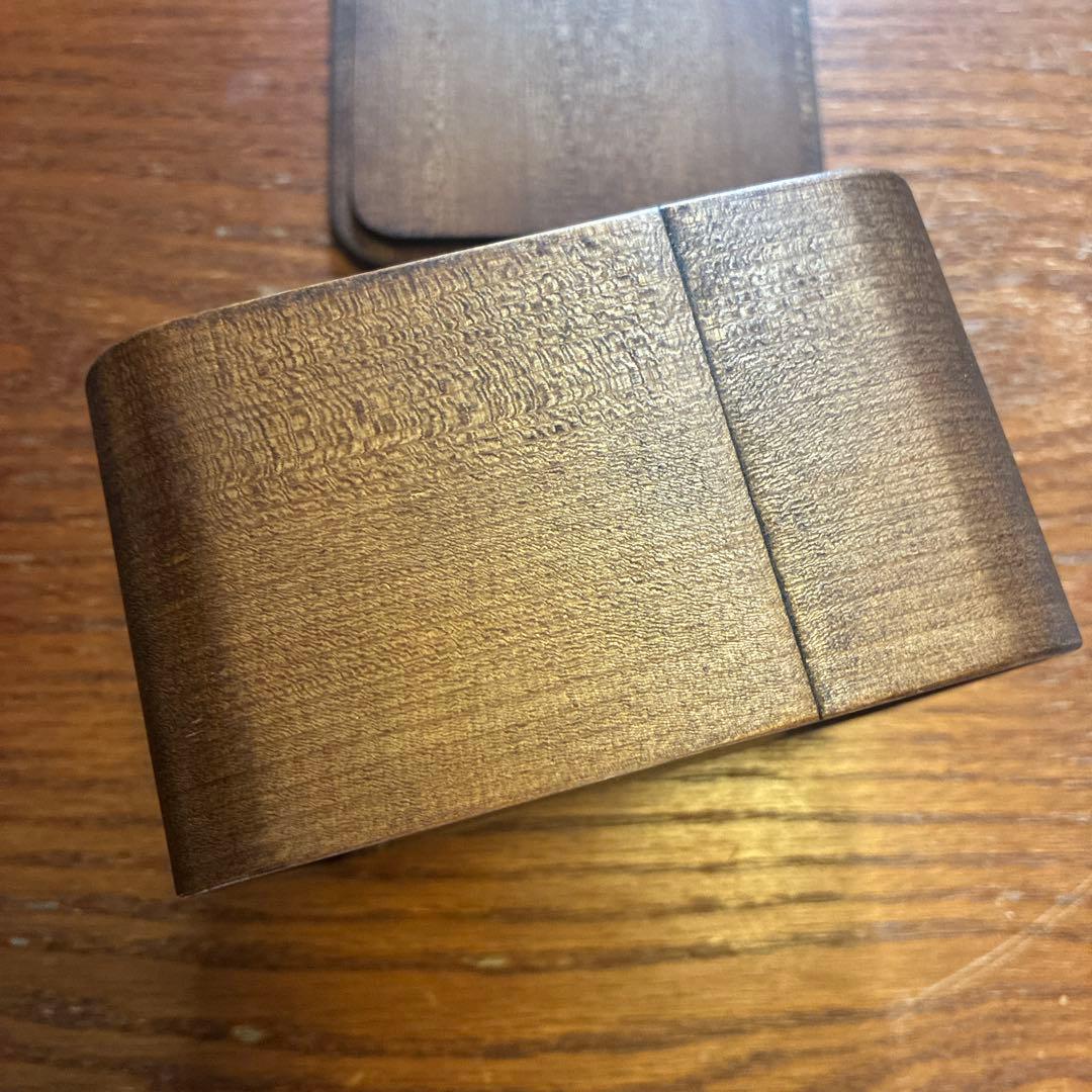 杉の木クラフト　お弁当　正方形　深型　コトゴト　曲げわっぱ