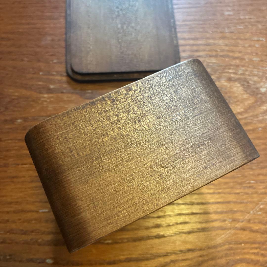 杉の木クラフト　お弁当　正方形　深型　コトゴト　曲げわっぱ