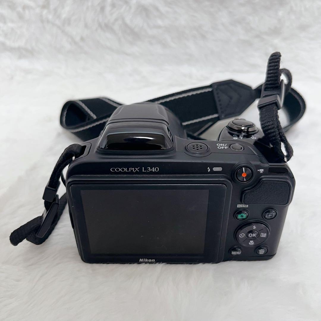【美品動作確認済】Nikon ニコン COOLPIX L340 単3電池