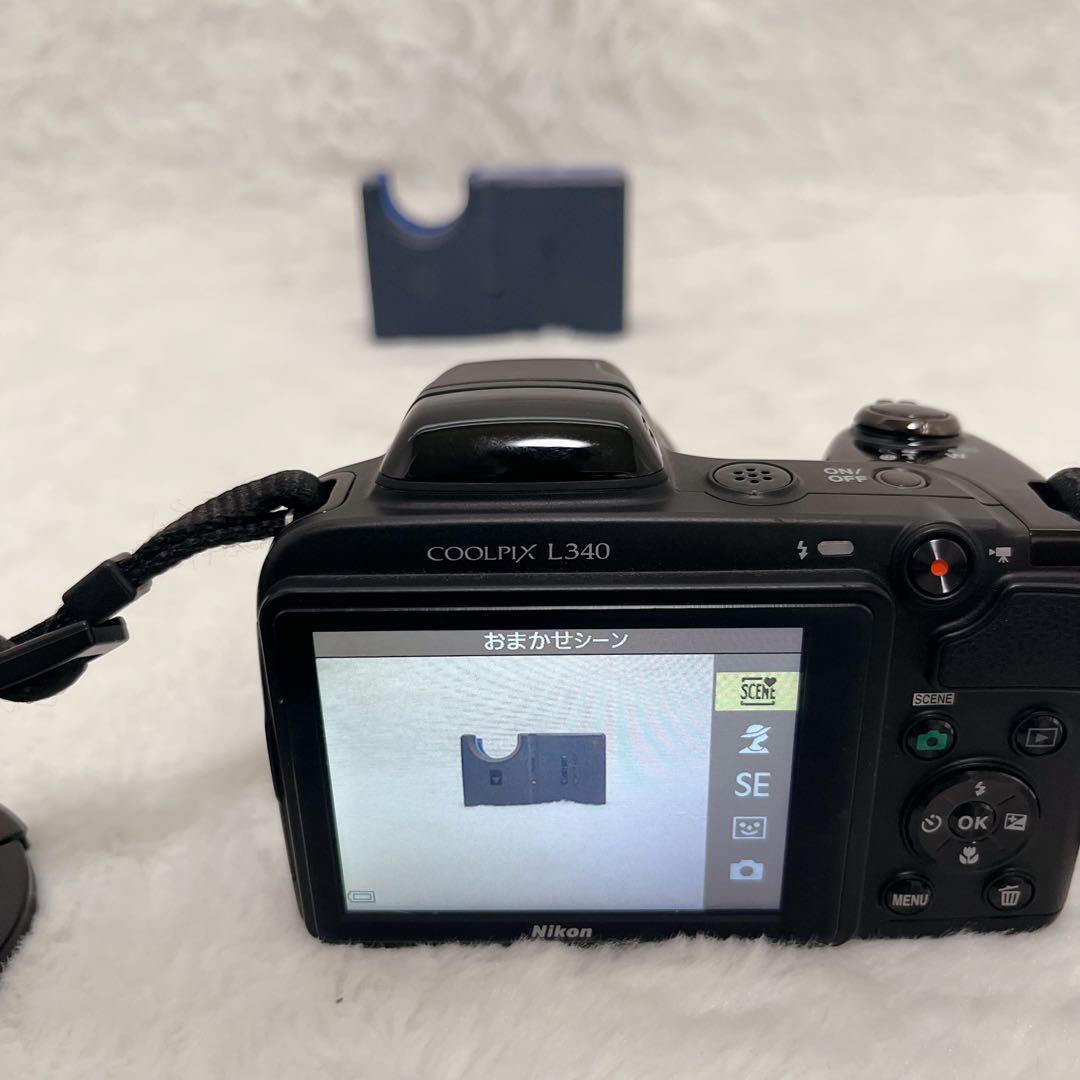 【美品動作確認済】Nikon ニコン COOLPIX L340 単3電池