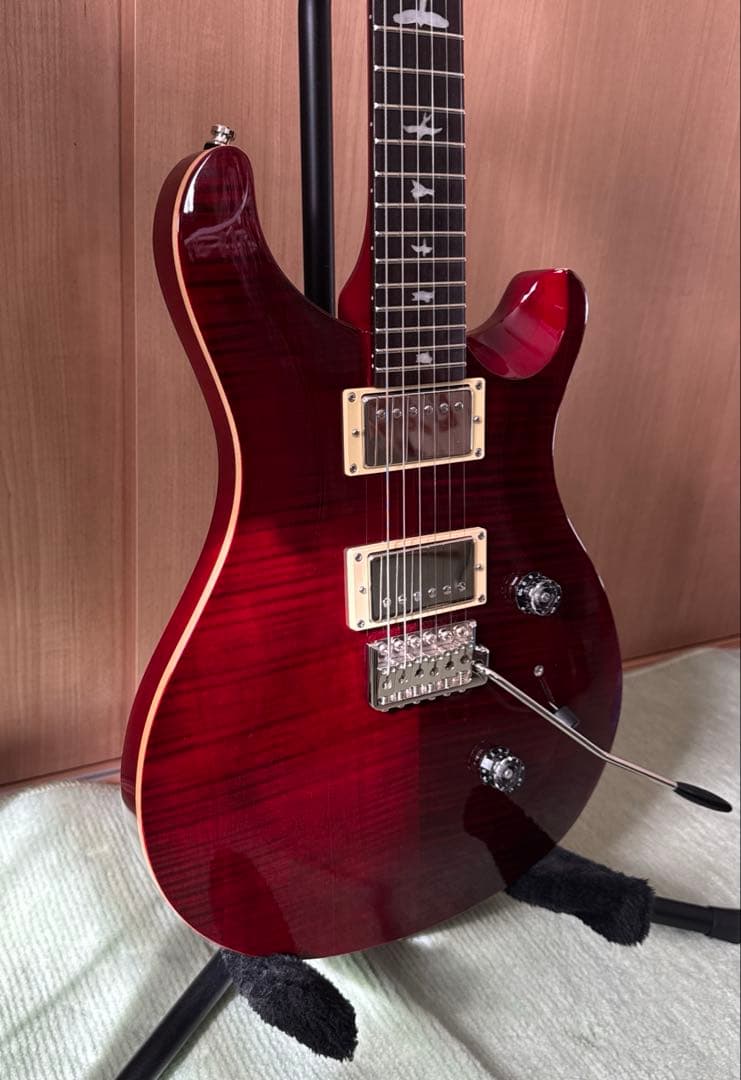 PRS SE Custom24 Black Cherry 改造