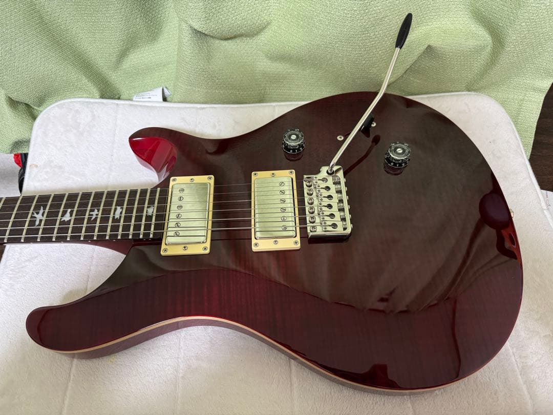 PRS SE Custom24 Black Cherry 改造
