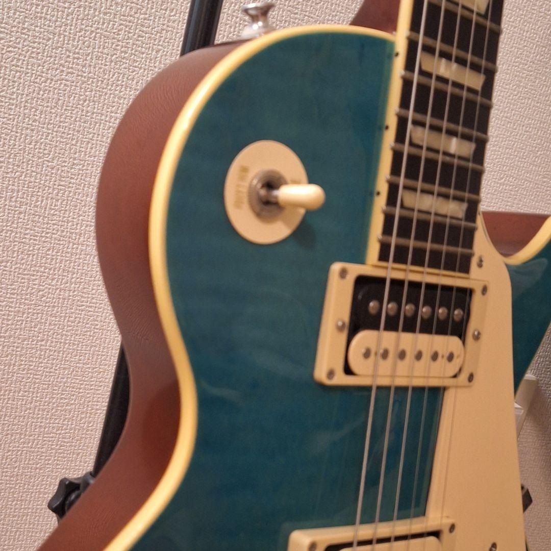 Yasikei エレキギター HISTORY ターコイズブルー レスポール