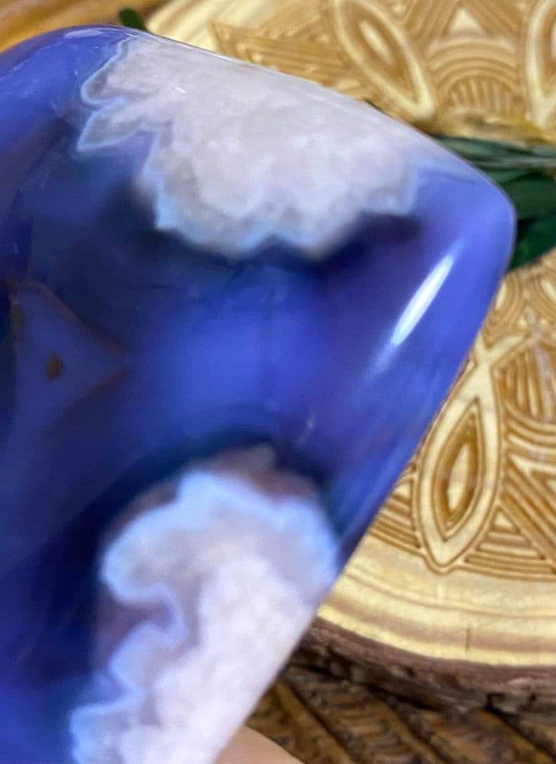 ⭐so ⭐ブルー フラワー アゲート★桜瑪瑙★ぷっくり ハート★大き他