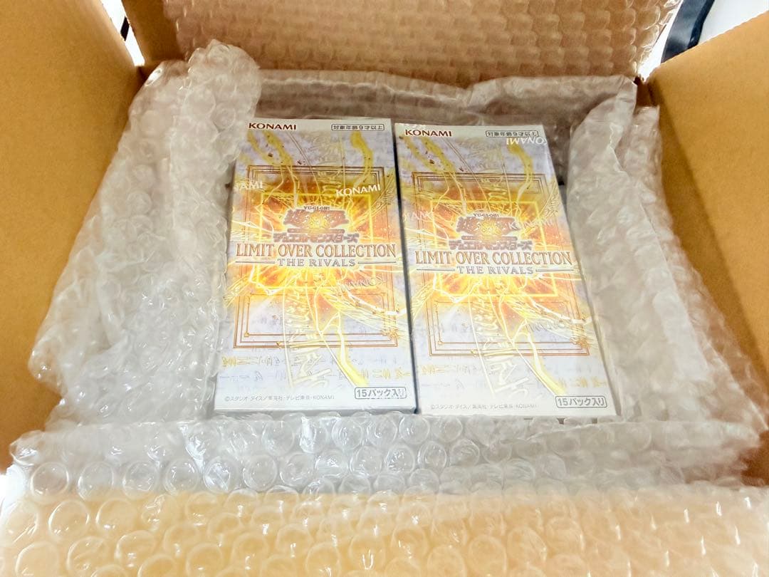 LIMIT OVER COLLECTION RIVALSシュリンク付き×8BOX