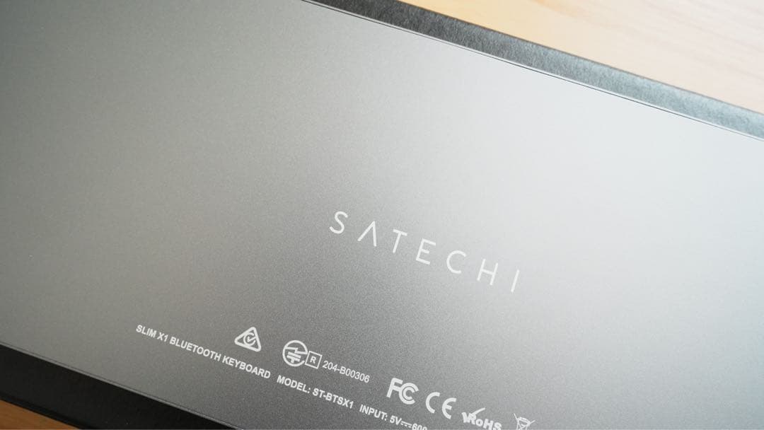 SATECHI Slim X1 Bluetooth キーボード　US配列