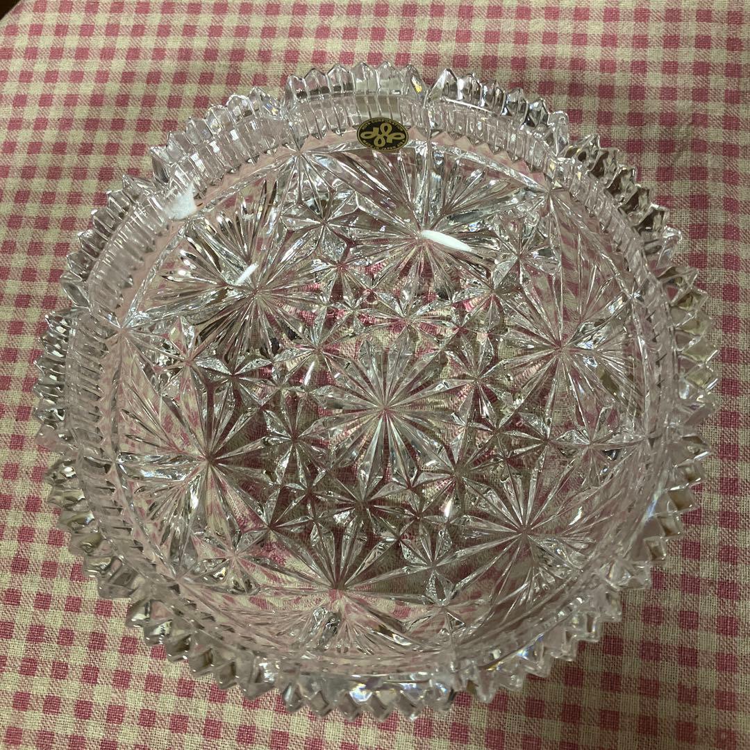 HOYAクリスタル　ガラス　器セット　大小