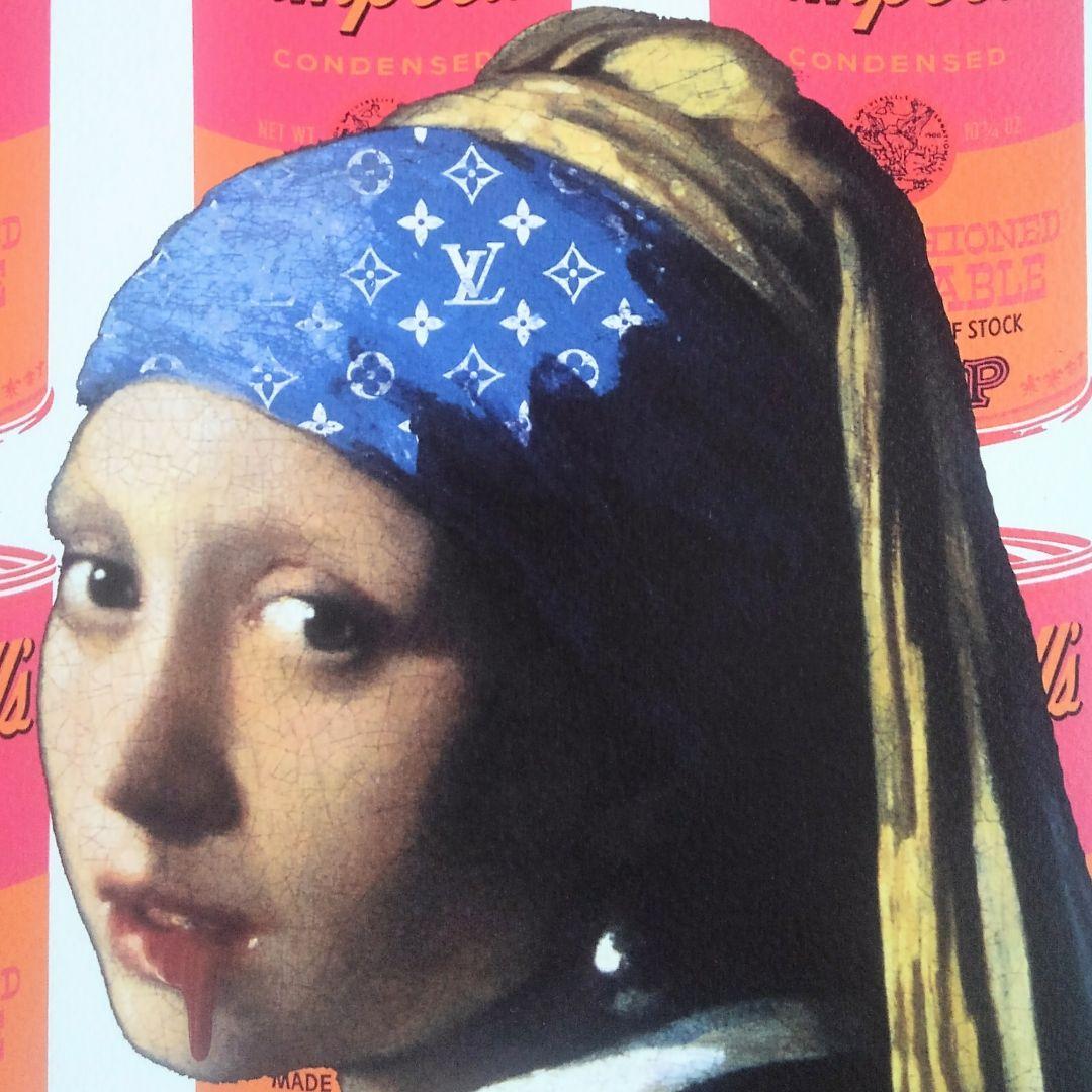 Death Nyc　フェルメール　アートポスター　未使用　版画　絵画