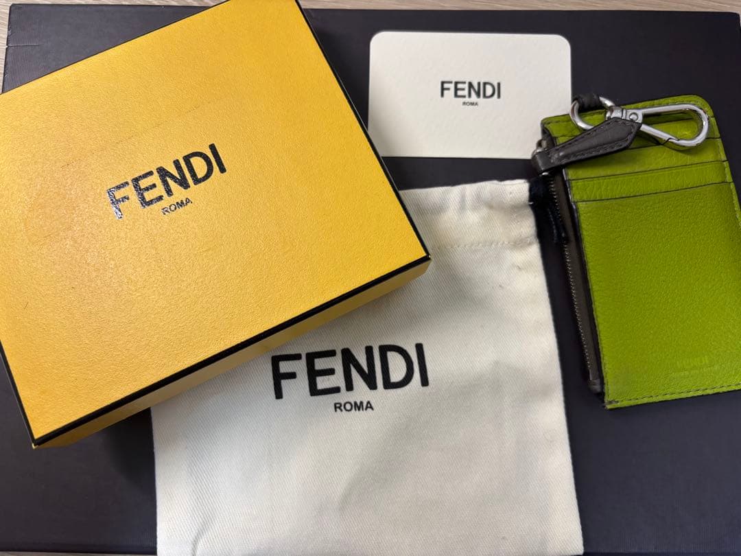 [未使用]FENDI レザー ・カードケース
