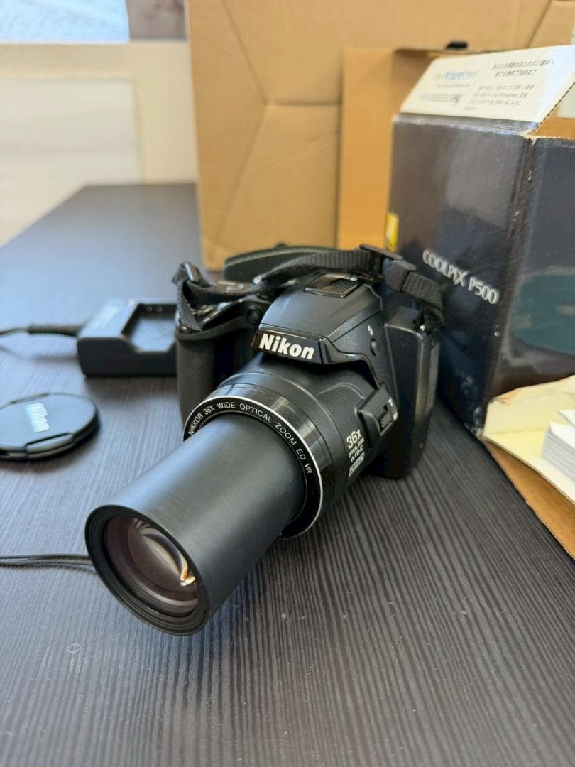 Nikon ニコン Coolpix P500 デジカメ 動作確認済 クールピクス