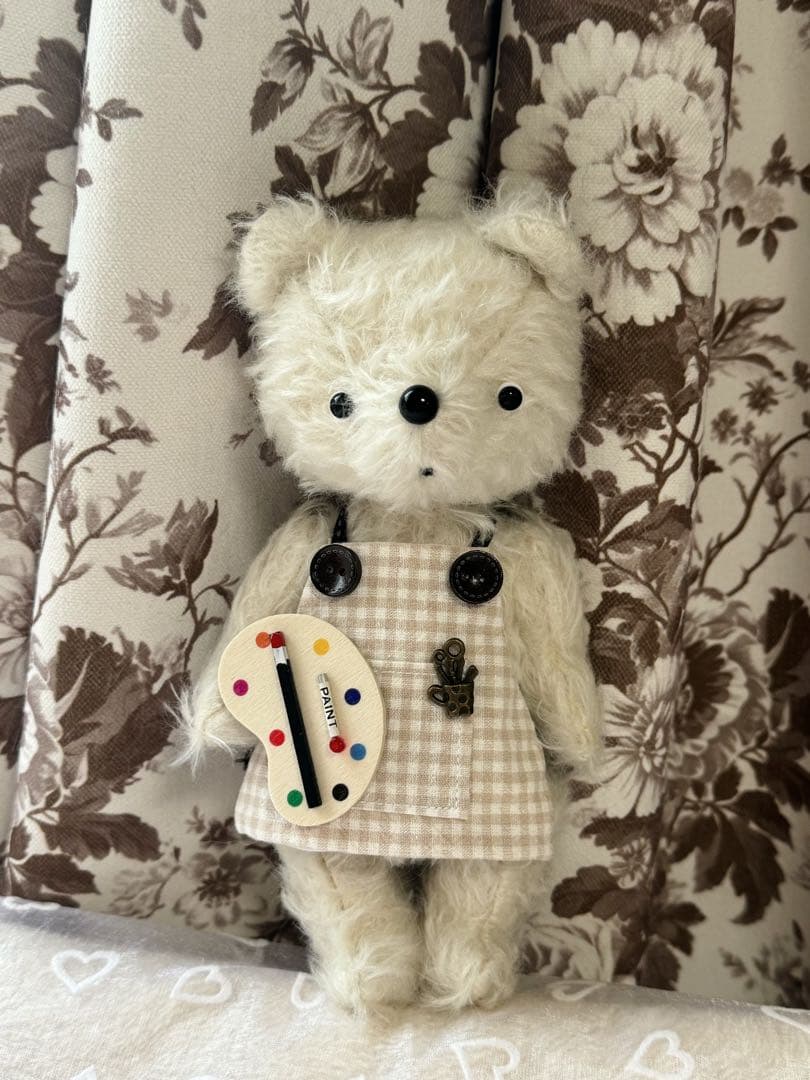 ハンドメイド くまくん ぬいぐるみ テディベア 五関節可動