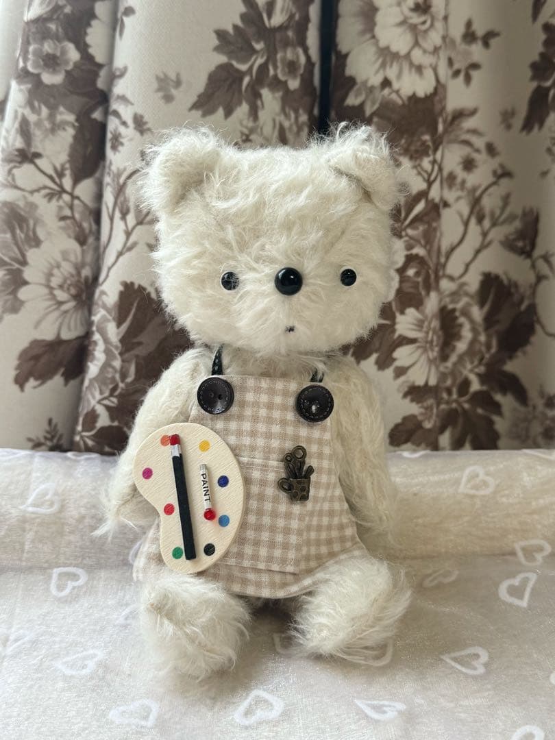 ハンドメイド くまくん ぬいぐるみ テディベア 五関節可動