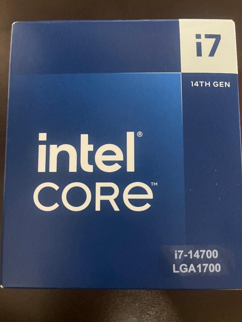 【新品未使用】Intel Core i7-14700 第14世代 CPU