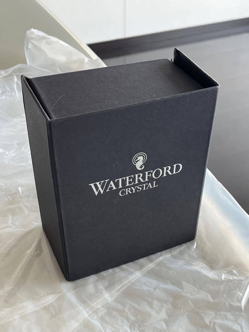 【未使用】ウォーターフォード　クリスタル置き時計