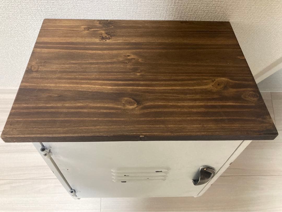アンティーク ビンテージ ダメージ 加工 収納 ロッカー