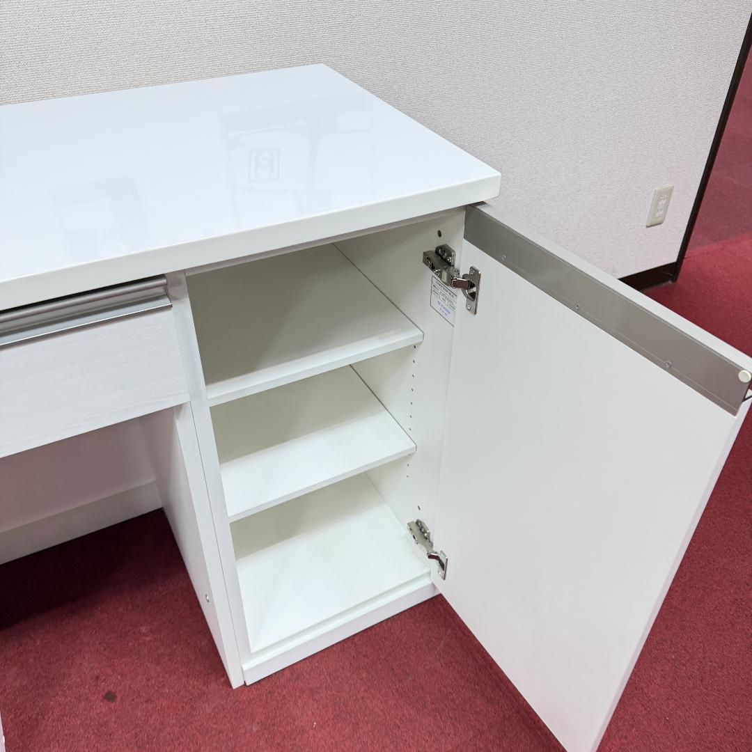 東京23区送料無料　美品ニトリ　レンジボード　白色　洗浄/除菌済み