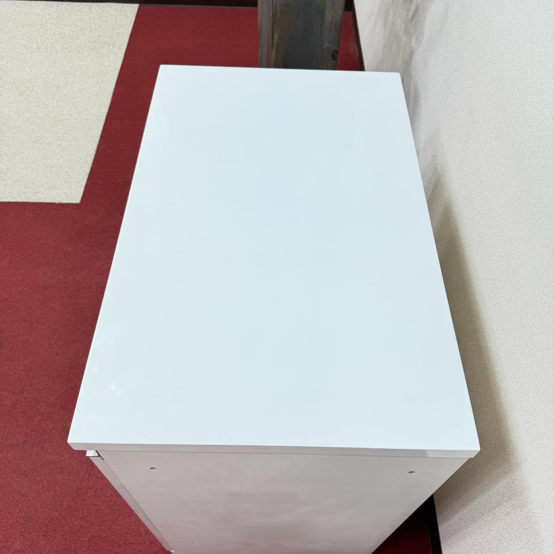 東京23区送料無料　美品ニトリ　レンジボード　白色　洗浄/除菌済み