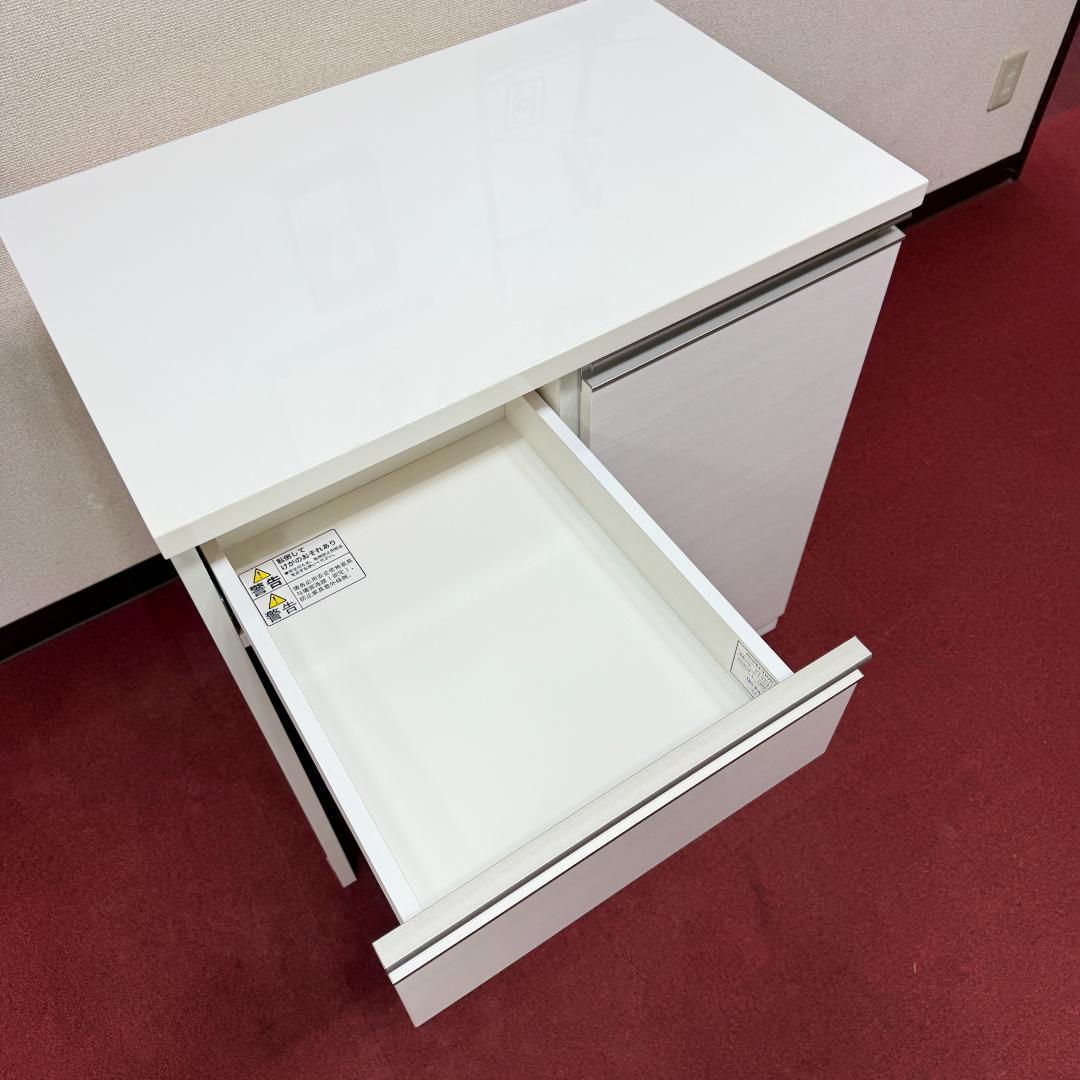東京23区送料無料　美品ニトリ　レンジボード　白色　洗浄/除菌済み