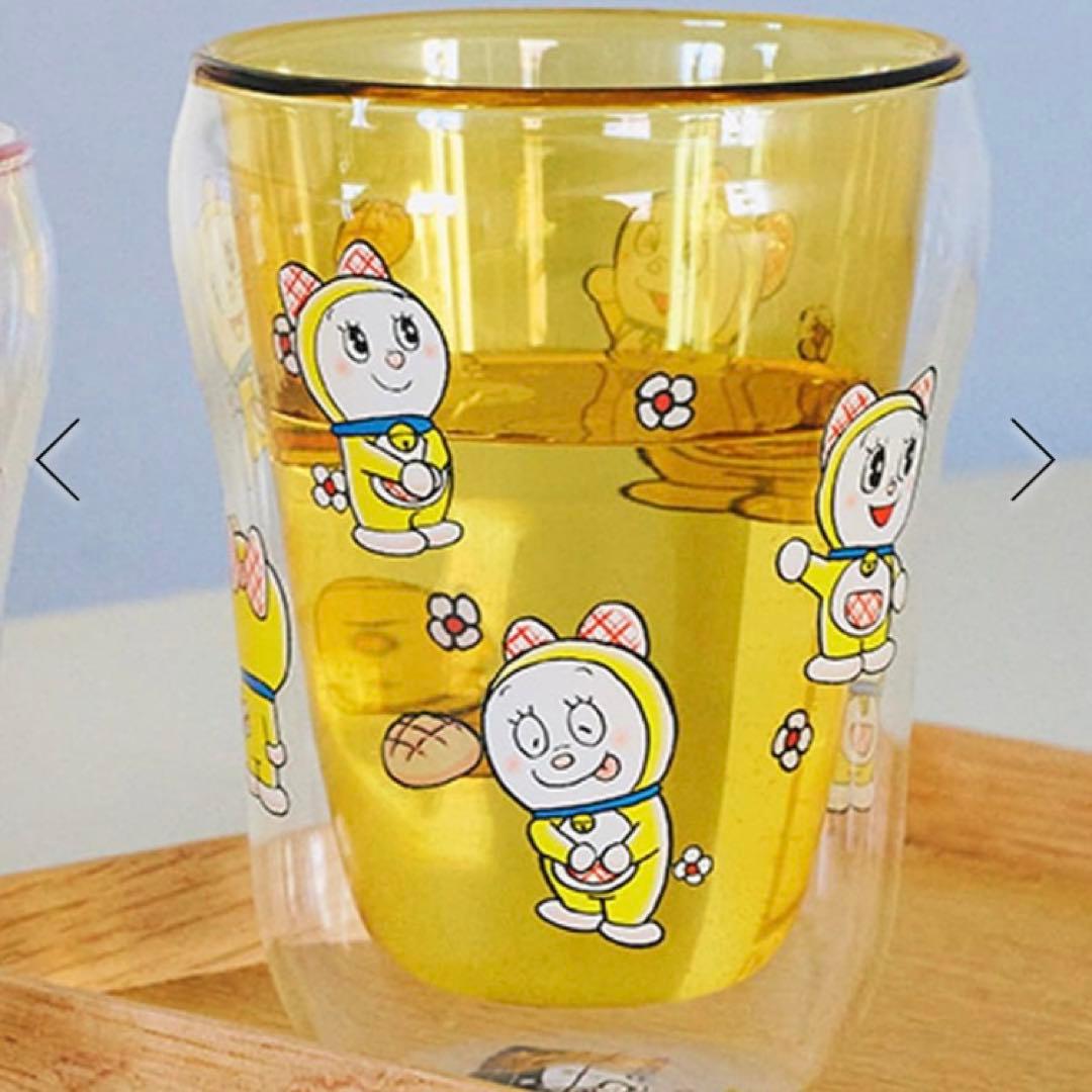 スタジオクリップ ドラミちゃん コラボ ダブルウォールグラス セット コップ