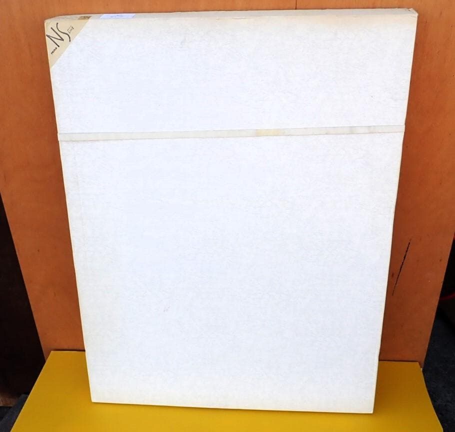 【未使用】夜像1 MO全紙 版画 額装付き NS LINE NS-03 MO判