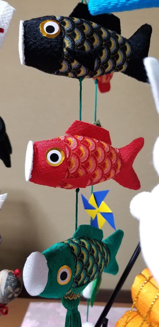 端午の節句金太郎の吊し飾り×2