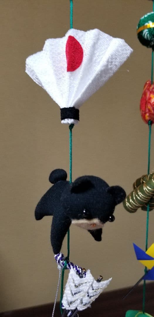 端午の節句金太郎の吊し飾り×2