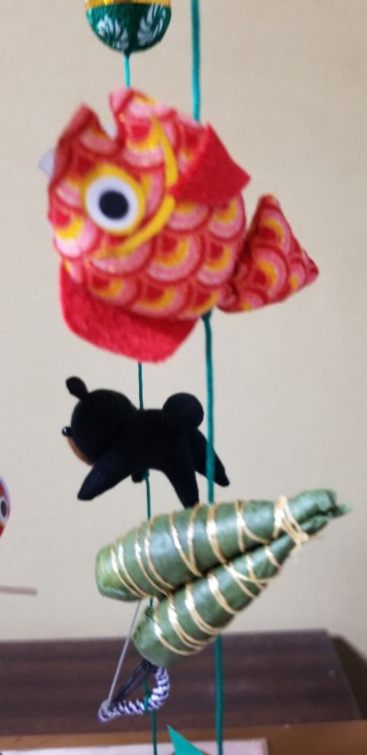 端午の節句金太郎の吊し飾り×2