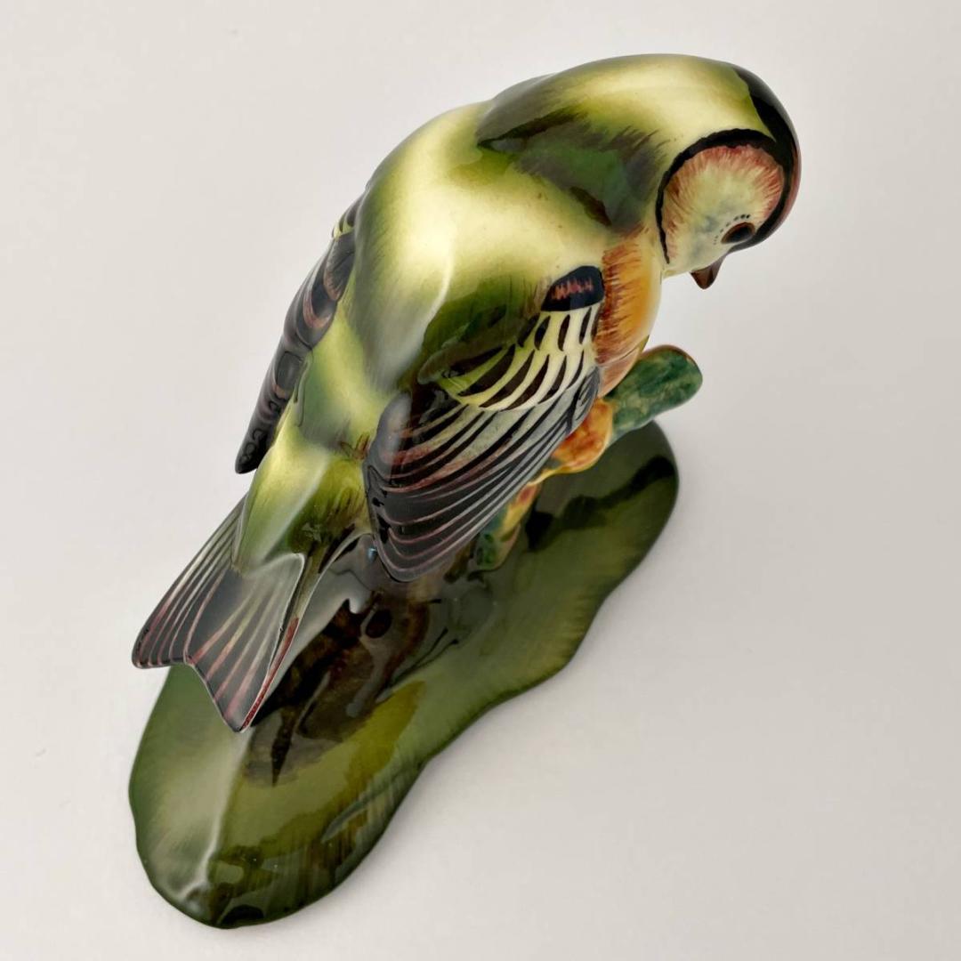 GORT ゴールドフィンチ 鳥 フィギュリン 置物 米国製