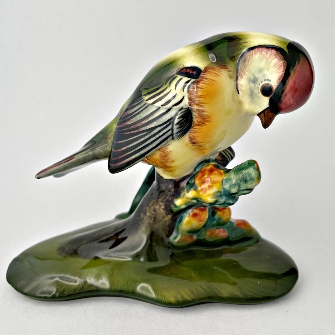 GORT ゴールドフィンチ 鳥 フィギュリン 置物 米国製