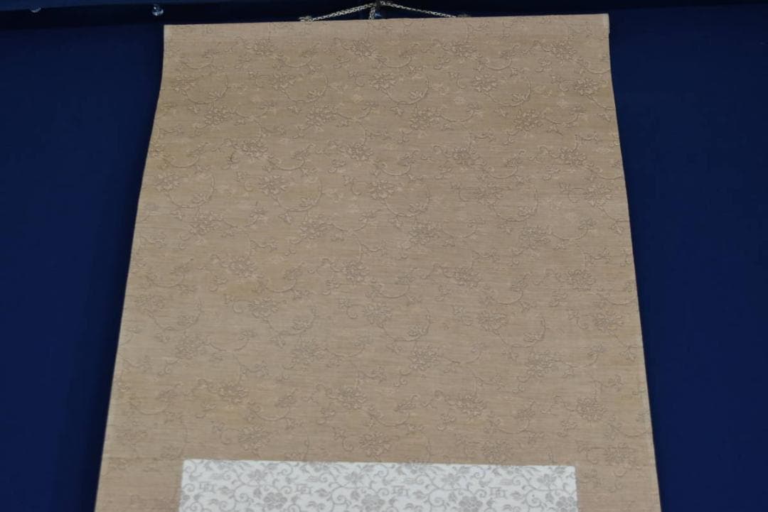 【真作】後藤杏塢/山水舟人物図/掛軸☆宝船☆AB-416