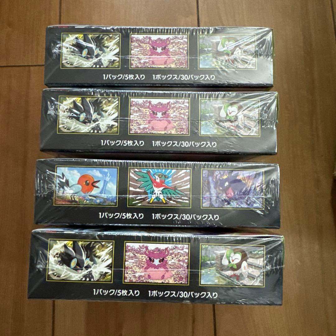 ポケカ ムニキスゼロ 4box シュリンク付き